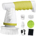 Rechargeable Electric Cleaning Brush for Kitchen & Household Cleaning