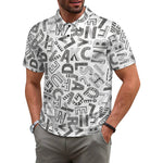 Shoulder Button Polo Shirt For Men With Classic Design And Smart Fit