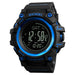 Outdoor Digital Sports Watch with Compass & Altimeter Men's Wristwatch