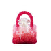 Beaded Woven Handbag Gradient Small Square Versatile Women Handbag