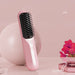 Portable Wireless Electric Heating Straightening Comb for Home & Travel