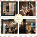 Christmas LED Window Lights Decorative Atmosphere Lights for Home Decor