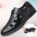 Men’s PU Leather Stylish Buckle Shoes for Casual or Semi-Formal Wear