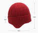 Hats Men's Autumn and Winter Woolen Hats Plush Thickened Knit Hats for Cold Weather