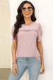 Patchwork Round Neck Pullover T-Shirt With Simple And Modern Aesthetic