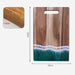 Resin Wave Pattern Wood Cutting Board for Kitchen Fruit and Steak Prep