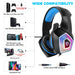 RGB Wired Gaming Headset – Colorful Over-Ear Computer Headphones