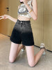 All Season Ombre Washed Shorts Women's Fashion Tie dye Denim Shorts
