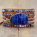 Lapis Lazuli Handmade Multi-Layered Natural Stone Beaded Bracelet