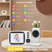 Wireless Video Baby Monitor Night Vision Security Camera with 2-Way Audio