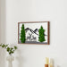 Deer Metal Wall Art – Moss-Effect Nature-Inspired Decor