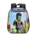 Teenager Minecraft Cartoon Backpack – Cool School Bag for Boys