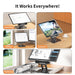 360° Rotating Foldable Phone Stand – Adjustable Holder for Smartphones