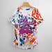 Women's Ice Silk V-Neck Short Sleeve Shirt With Summer Cooling Fabric