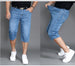 Oversized Denim Shorts – High-Waisted Stretch Jeans for Men in Summer