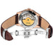 Men’s Automatic Mechanical Watch – Tourbillon Retro Leather Wristwatch