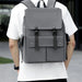 PU Leather Backpack with Multi-Pockets and Adjustable Shoulder Straps