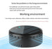 Solar Powered Air Purifier for Home and Car Negative Ion Disinfection and Odor Removal