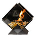 Desktop Alcohol Fireplace Real Fire Portable Diamond-Shaped Heating Unit