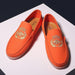 Men’s Casual Leather Loafers - Comfortable Soft-Soled Driving Shoes