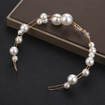 Exquisite Pearl Bridal Headwear with Handmade Beaded Detailing