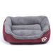 Soft and Cozy Fleece Pet Bed – Waterproof Bottom for All Pet Sizes