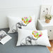3D Bedding Flower Elephant Print Pillowcase Neck Pillow Case Decorative Bedding Cover
