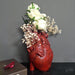 Resin Heart Vase Table Ornament for Living Room and Dining Decor