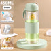 450ML Magnetic Glass Tea Infuser Bottle High Borosilicate Tumbler with Filter