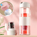450ML Magnetic Glass Tea Infuser Bottle High Borosilicate Tumbler with Filter