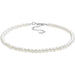 Multilayer Elegant White Pearl Collar Choker Necklace Women's Jewelry