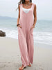 Sleeveless Wide Leg Jumpsuit For Women With Comfortable Fit For Spring And Summer Outfits