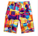 Quick-Dry Swimwear Shorts – Printed Board Shorts for Men’s Beachwear