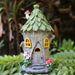 Resin Solar LED Light Circular Flower House Garden Home Decor