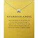 Angel Wings Pendant Jewelry Light Luxury Gold Plated Alloy Short Necklace