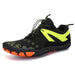 Breathable Mesh Athletic Shoes with Elastic Lock Laces for Men