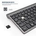 Advanced 2.4G Wireless Keyboard and Mouse Kit with Compact Design for Efficient Typing and Navigation