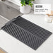 Dishes Drain Pad Kitchen Wash Countertop Drain Sink Water Control Silicone Mat