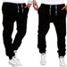Men Harem Pants Casual Sagging Pants Drop Crotch Men Joggers