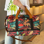 Canvas Printed Travel Bag for Women – Spacious & Durable Carry-On Duffel