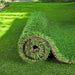 5x8FT Outdoor Artificial Grass Rug with 1.38-Inch Thick Realistic Pile