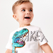 Children Fashion Clothes Set Cute Knitted Short Sleeve Boys Wear