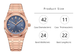 Men's Waterproof Luxury Wristwatch with Luminous Display