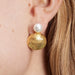 18K Gold-Plated Stainless Steel Shell Shape Earrings For Women Fashion Jewelry