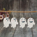 Ghost-Themed Acrylic Drop Earrings in a Two-Piece Halloween Dangle Set