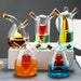 Dual-Layer Glass Kitchen Oil and Vinegar Bottle with Sealed Design