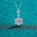 1 Carat Moissanite Zircon 925 Sterling Silver Necklace for Women