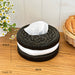 Minimalist Oreo-Inspired Tissue Box for Modern Living Room and Bedroom Decor