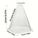 Set of 30 Reusable Plant Protection Tents Against Birds, Frost, and Snails