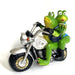 Unique Design Frog Motorcycle Resin Home Decoration Ornament